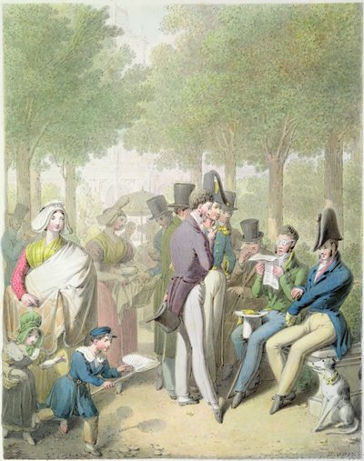 The Jardin des Tuileries, from 